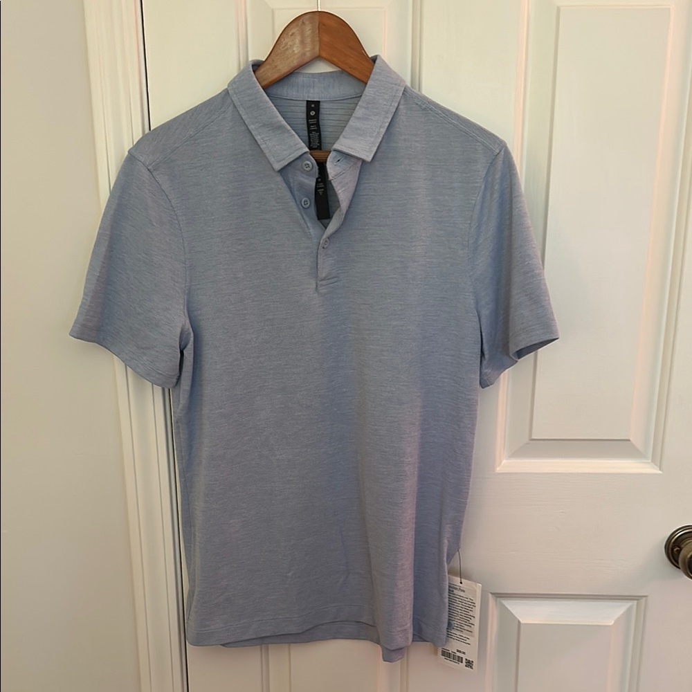 lululemon athletica Sky Blue Polo Shirt